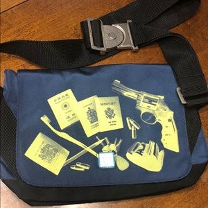 X-ray Travel Messenger Bag